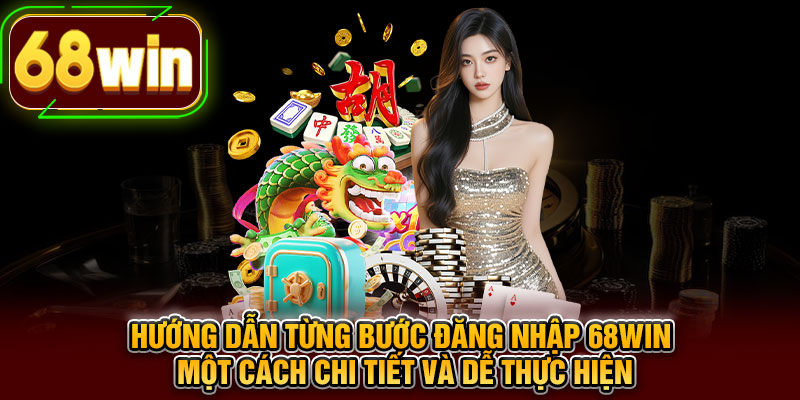 Hướng dẫn từng bước đăng nhập 68WIN một cách chi tiết và dễ thực hiện
