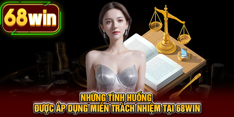 Những tình huống được áp dụng miễn trách nhiệm tại 68WIN